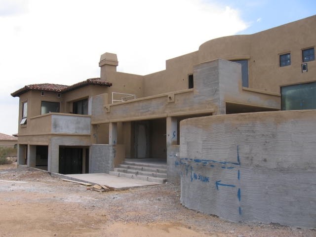 Custom Home During Building