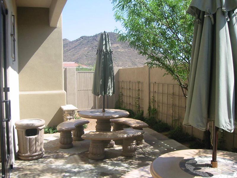 Tenant Improvement Project Outdoor Area