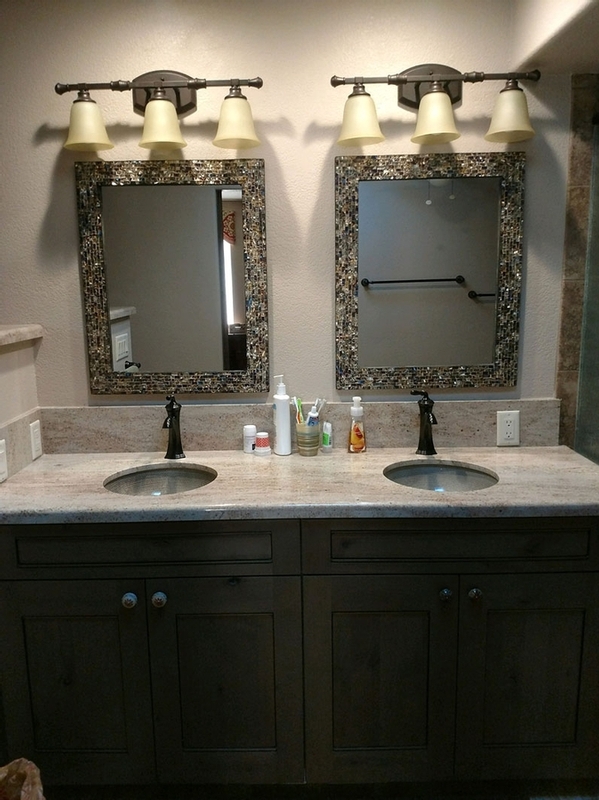 Bathroom vanity renovation