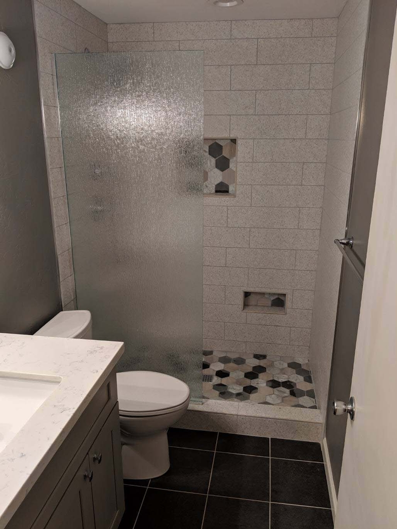 Master bathroom remodel