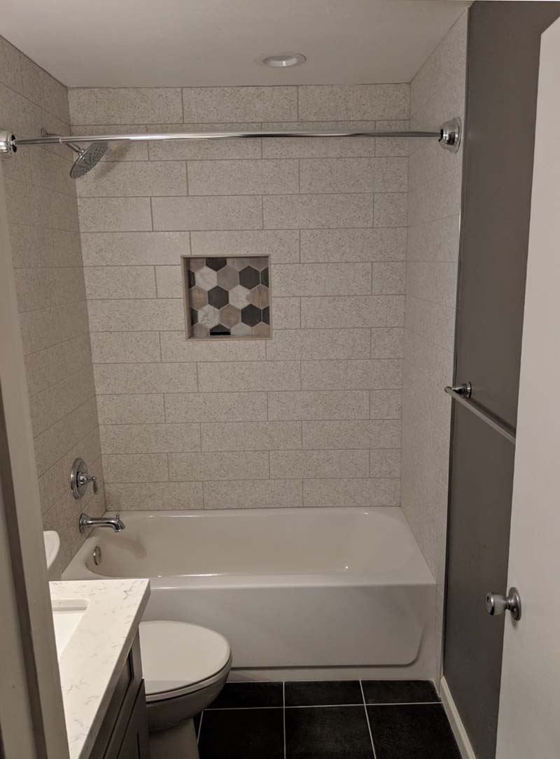 Second bath renovation Second bath renovation