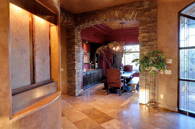 Custom Home Dining Room Custom Home Dining Room